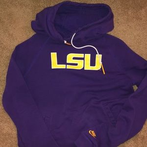 lsu hoodie nike